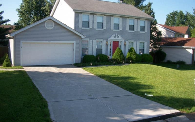 concrete driveway 85