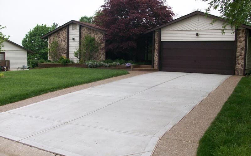 new concrete driveway 120
