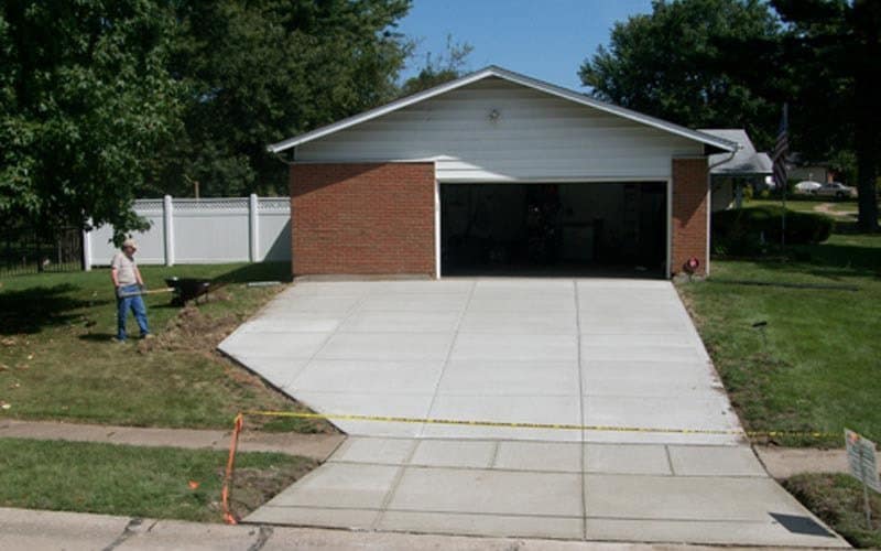new concrete driveway 87-1
